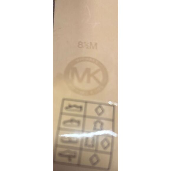 Michael Kors Monogram MK High Heel Shoe Pump Brown Womens Size US 8.5 M - Picture 10 of 10